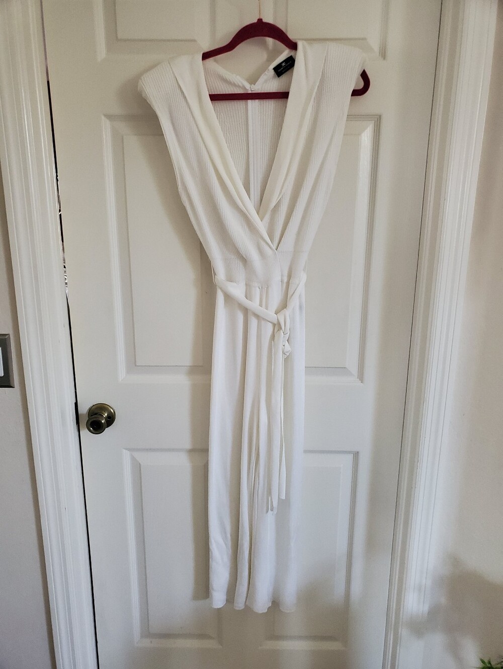 Elisabetta Franchi White Jumpsuit 42